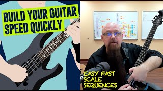 [Guitar Speed Builder] Easy Fast Scale Sequences