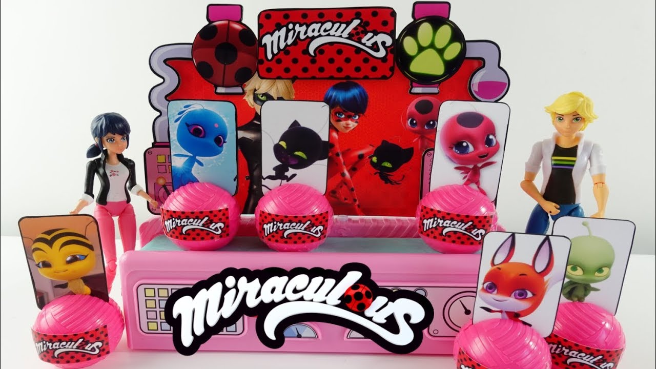 Miraculous Ladybug Kwami Toy Surprise 