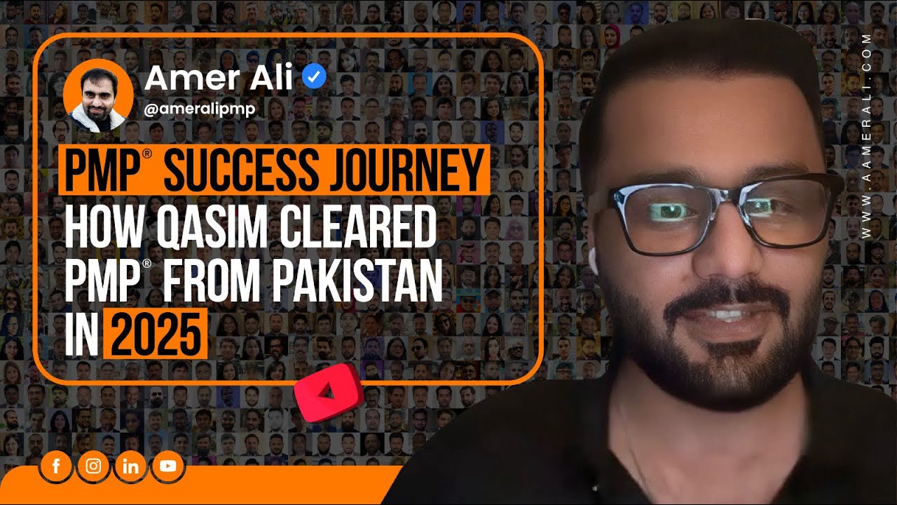 Qasim R PMP Success Journey of Qasim | How Qasim Passed PMP Exam in First ...