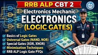 CLASS-4 || Digital Electronics || Logic Gates (AND,OR,NOT,NAND,NOR) ||#rrbalp