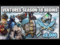 NEW VENTURES SEASON BEGINS, SLICILE, WEAPON SC, ART DECO LLAMAS, CRACKSHOT, ICE KING, ZENITH