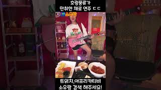 진짜 술취하고 연주하면 풍류가 맞지!!! [시드사운드 - 호랑풍류가] 기타 커버 #shorts