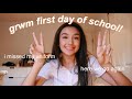 FIRST DAY OF SCHOOL GRWM 2019!