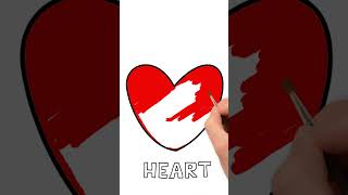 Easy Heart Drawing for Kids: A Simple Step-by-Step Guide #heartshaped