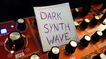 Behringer Neutron Tutorial ( Dark Synthwave Patch )