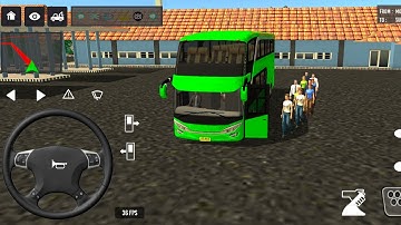 euro coach bus simulator 😭🚌|| new coach bus simulator part- 01 Android gameplay 22