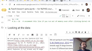 Unit 8 -- fastAI part 1, basic classification (of images)