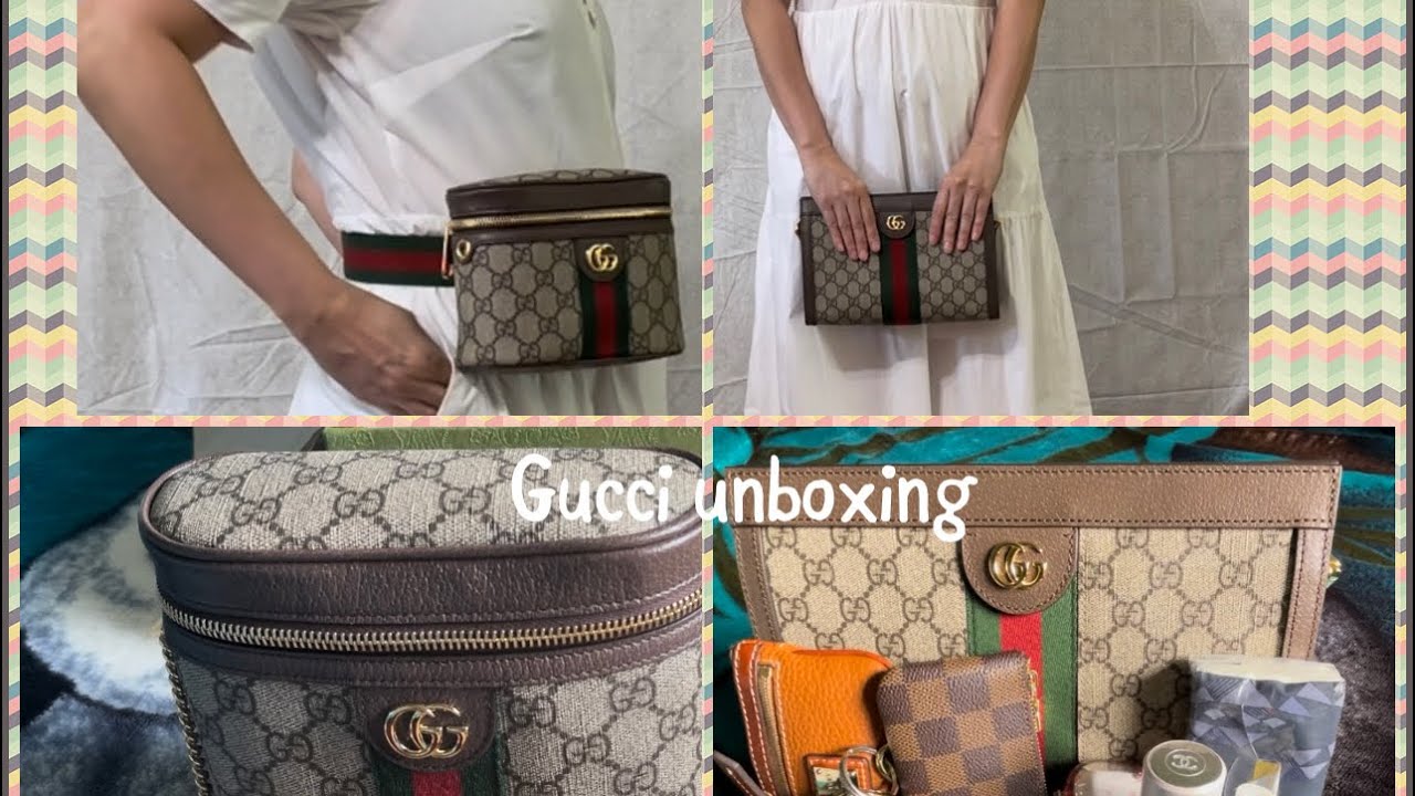 Gucci bags unboxing YouTube