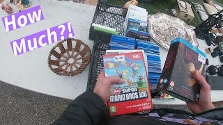 видео: Игры для Nintendo Wii и комплекты Blu-ray на распродаже в автобагажнике картинка: Игры для Nintendo Wii и комплекты Blu-ray на распродаже в автобагажнике