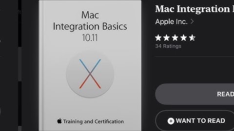 Mac Integration Basics 10.11 read￼