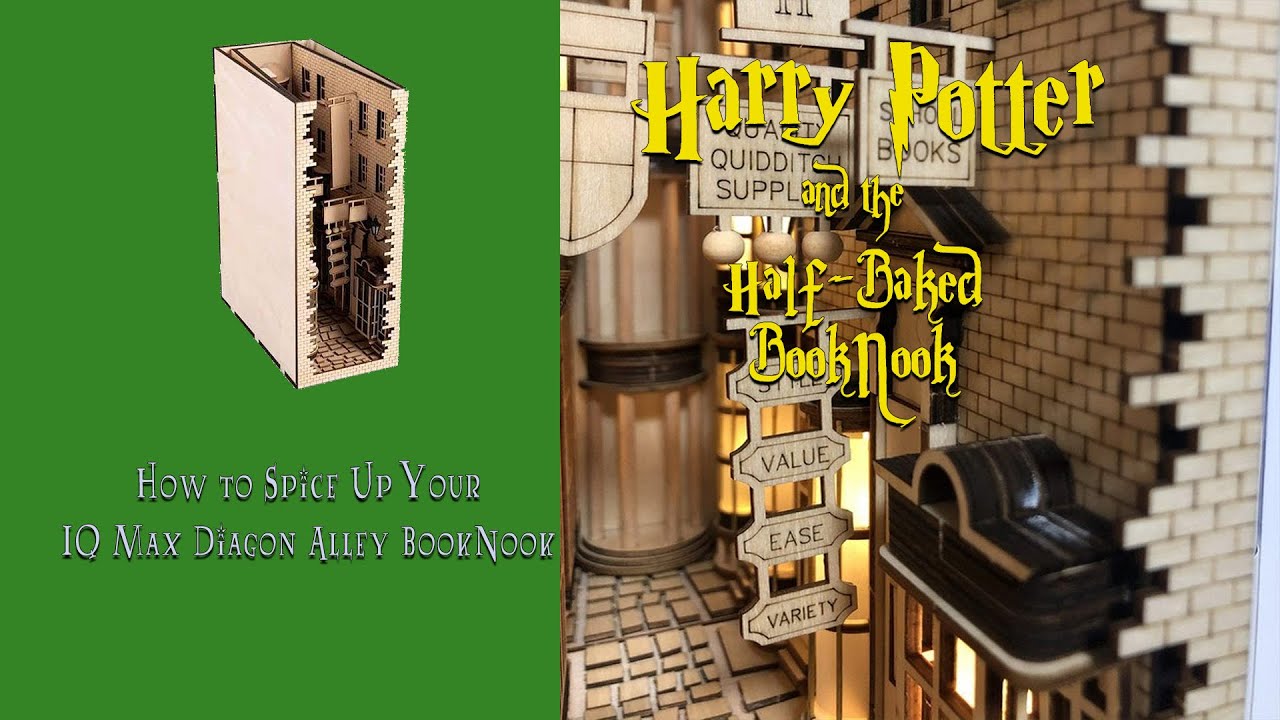 Download Harry Potter And The Half Baked Book Nook Youtube