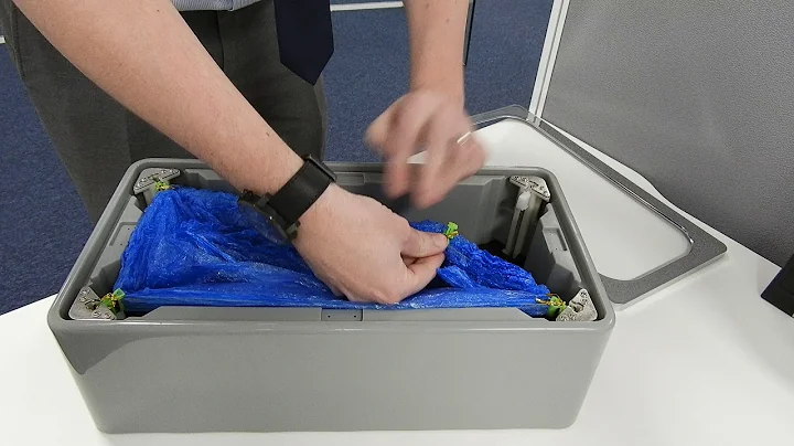 Hillbrush AD1 Automatic Shoe Cover Dispenser - How To Load