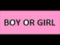 Will your first or second born be boy or girl