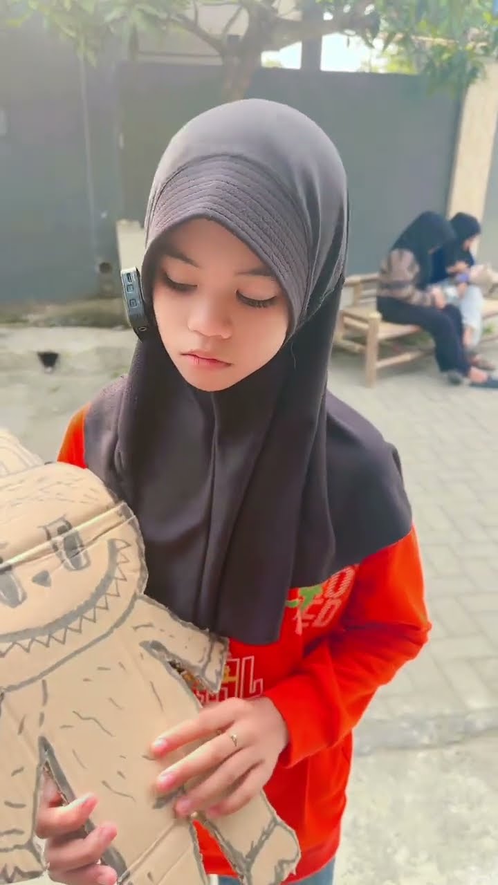 LABUBU AINUN DARI KARDUS BEKAS #shorts