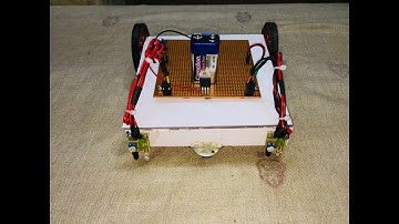 How to Make a Simple Line Follower Without any Microcontroller