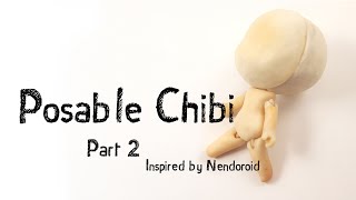 Nendoroid Inspired Posable Chibi From Scratch - Part 2 - Head With Changeable Face