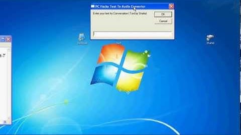 Make Your Computer Speak : Using NotePad