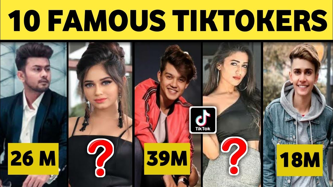 Top 10 Biggest TikTok Stars Top 10 Followed Accounts on Tik Tok