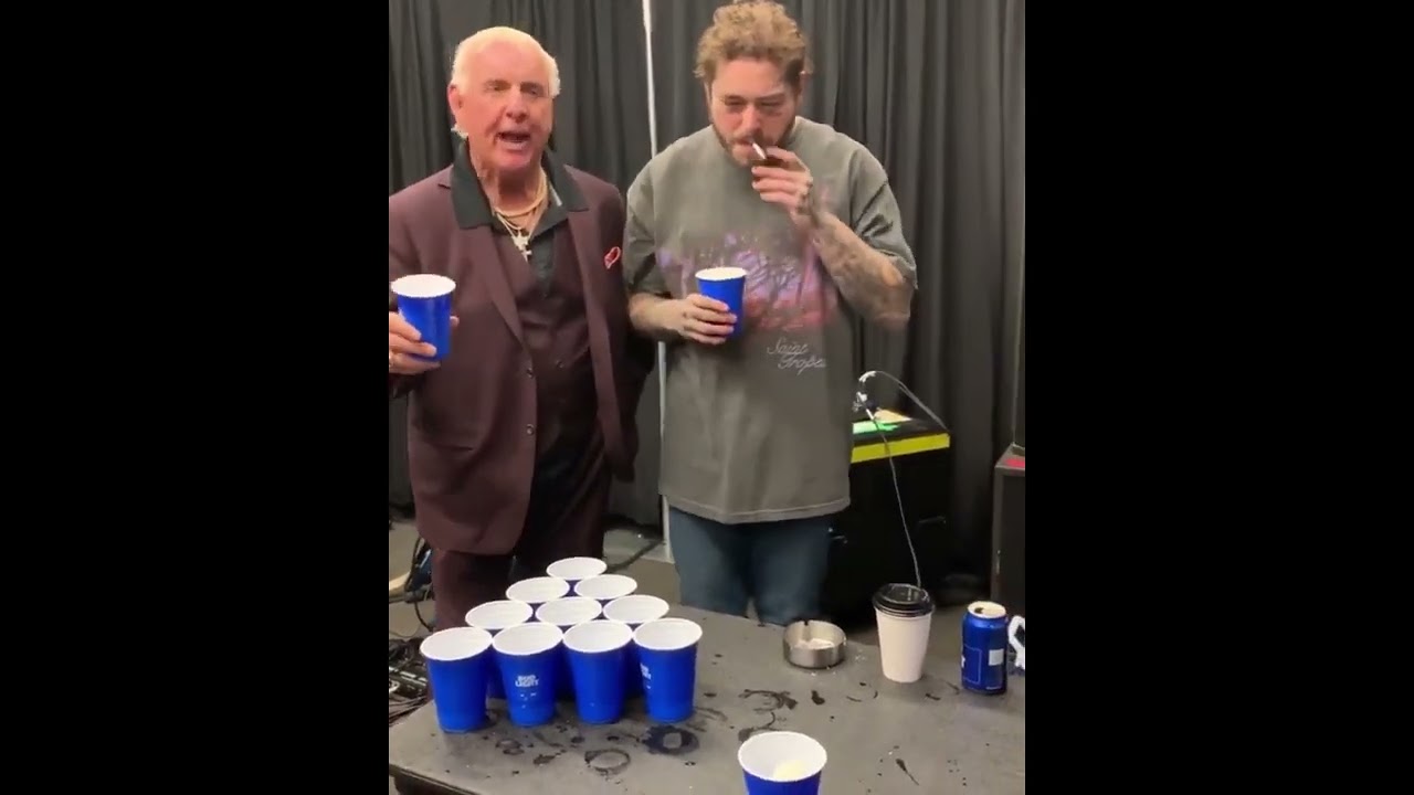 Backstage With Post Malone!