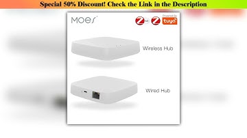 First Look MOES Tuya Gateway Hub Smart Home Bridge Synthesis Link includ Bluetooth/Zigbee Gateway a
