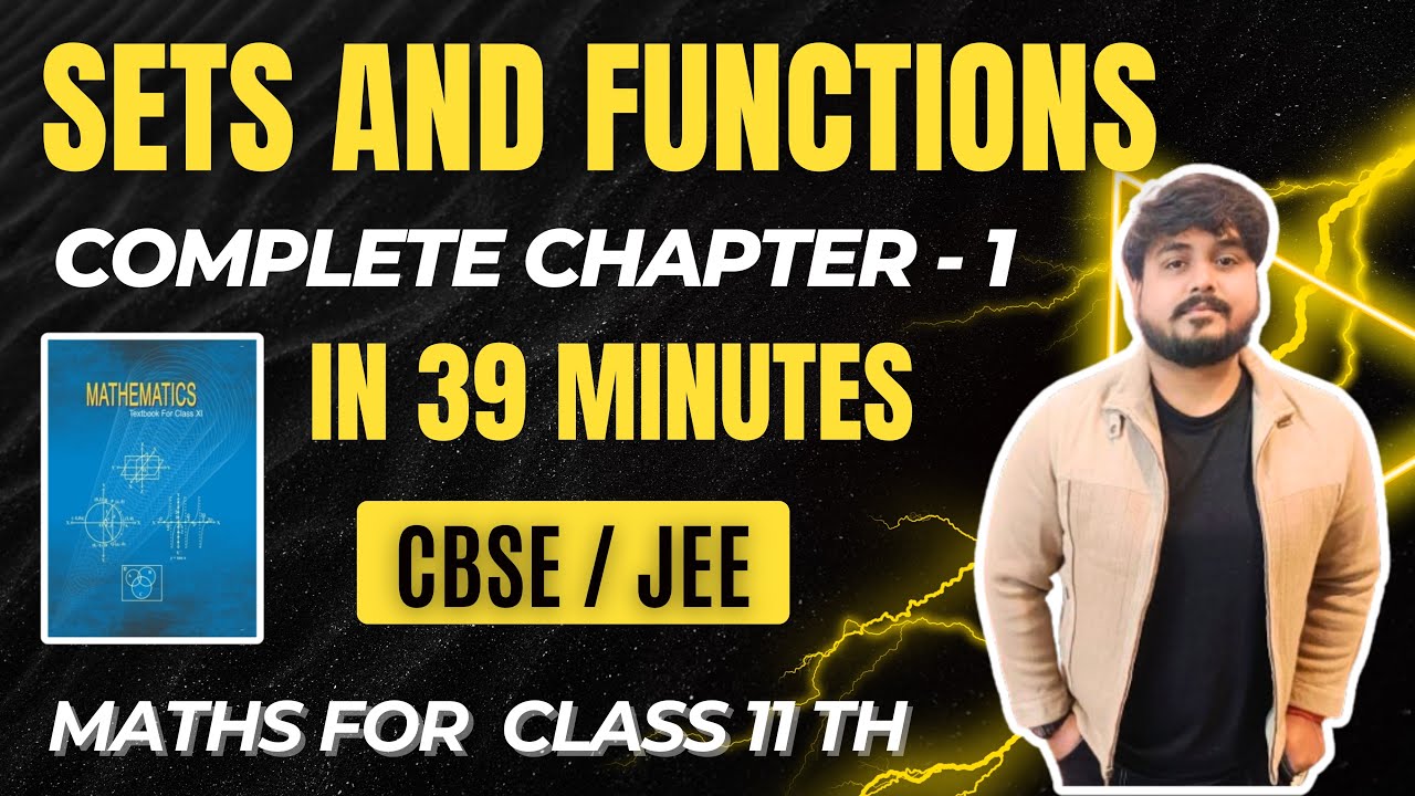 Complete Sets Chapter-1 Class 11 In One Shot Video | Maths NCERT For ...