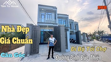 Tâm Tư bán nhà căn góc đẹp rẻ giá chuẩn đường đinh đức thiện đi bộ tới chợ bình chánh