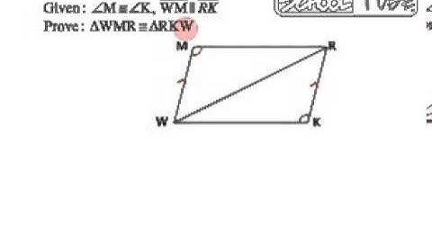 4 3 Triangle Congruence with ASA and AAS Video 3