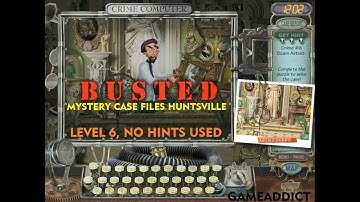 MYSTERY CASE FILES HUNTSVILLE (No Hints Used) : LEVEL 6