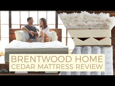 Brentwood Home Cedar Mattress Review Youtube