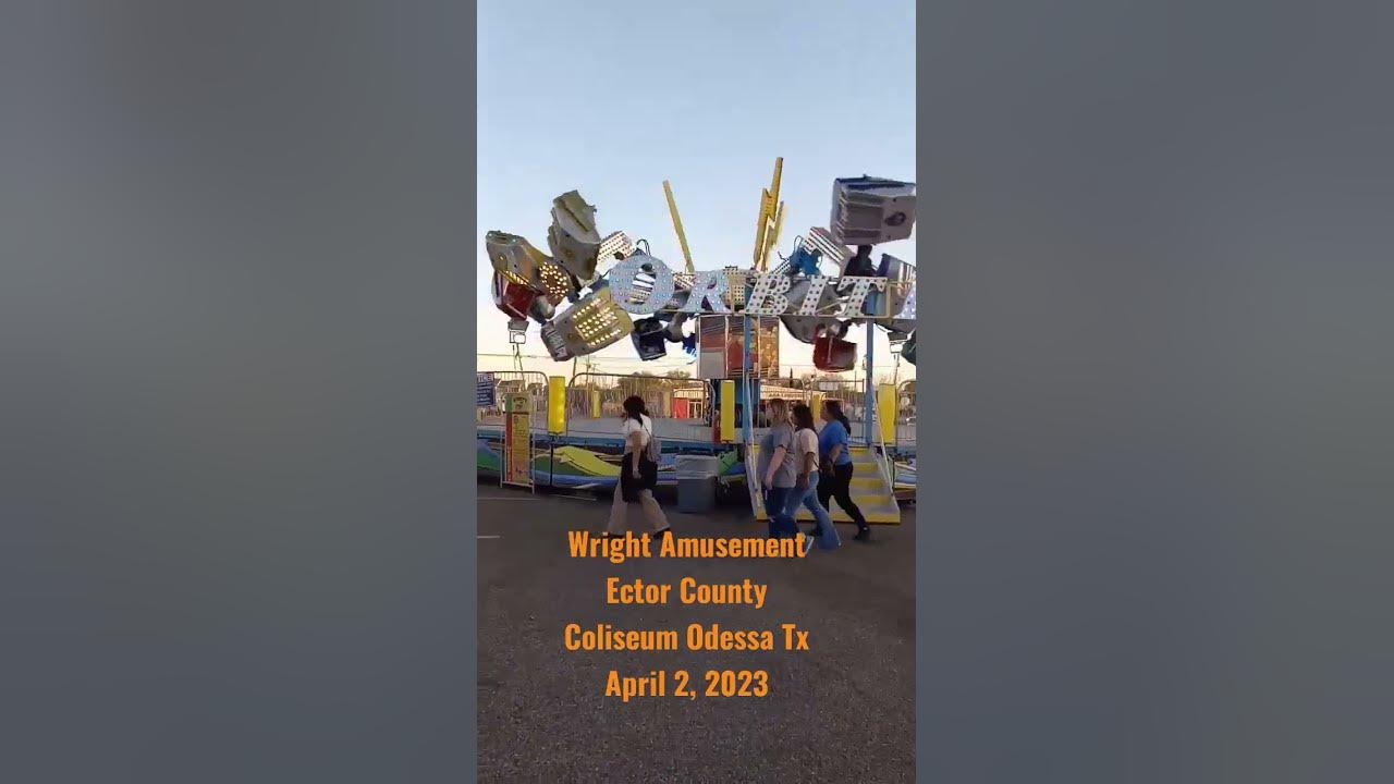 awesome time at Wrights Amusement in Odessa Tx April 2, 2023 YouTube