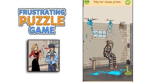 Frustrating Puzzle Game level 54 | help her escape prison. Gameplay