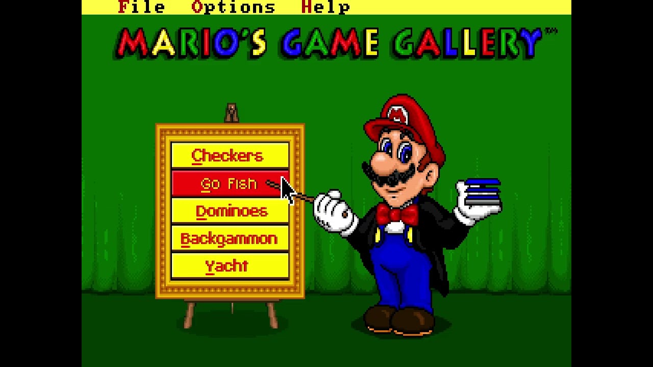 Mario's Game Gallery [MS-DOS PC, 1995]