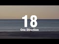 18  one direction lyrics