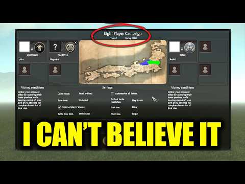 8 Player Historical Campaigns Are FINALLY Here for Total War