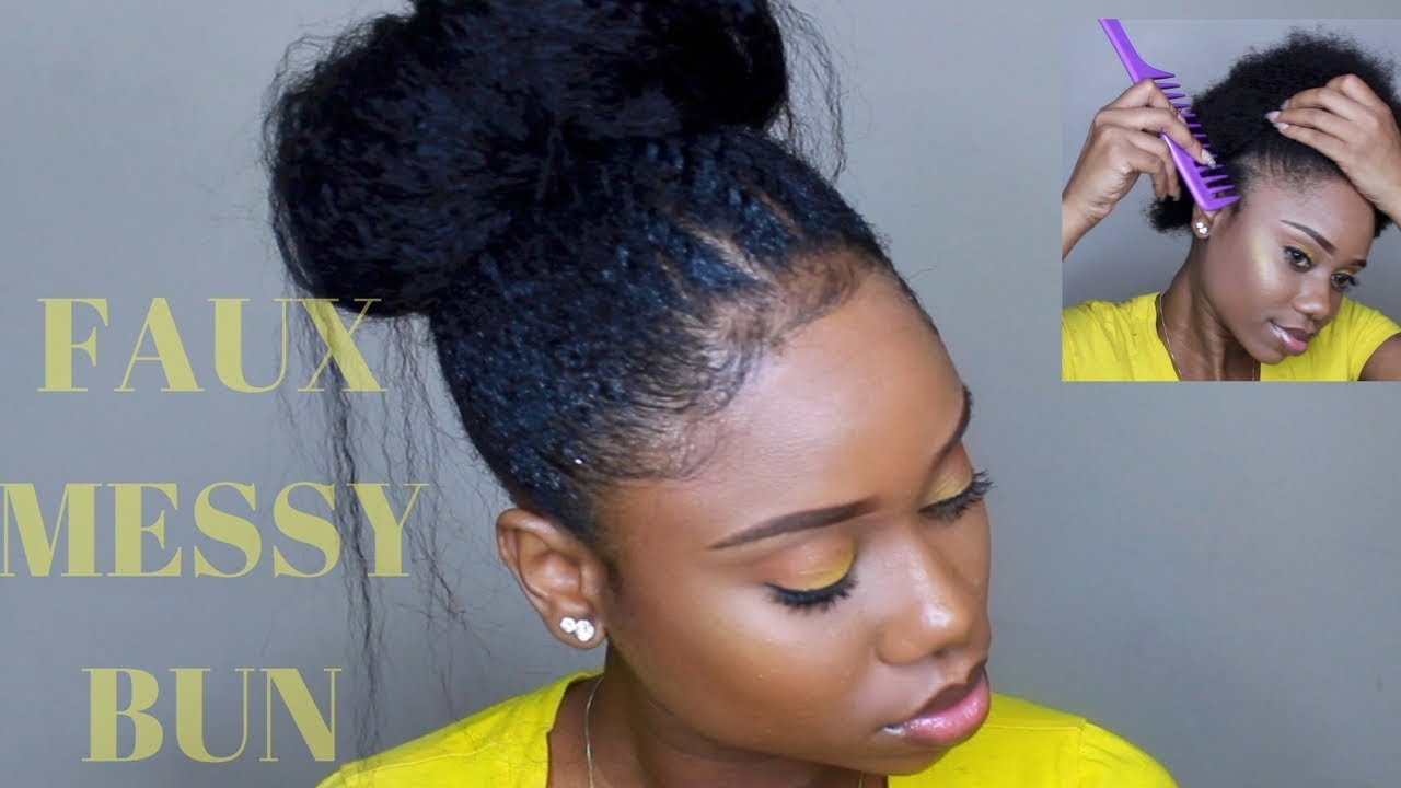 How to Bun Natural Hair  NaturallyCurlycom