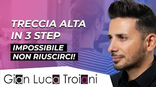 Come realizzare un&#39;acconciatura con treccia alta in tre step | Impossibile non riuscirci!