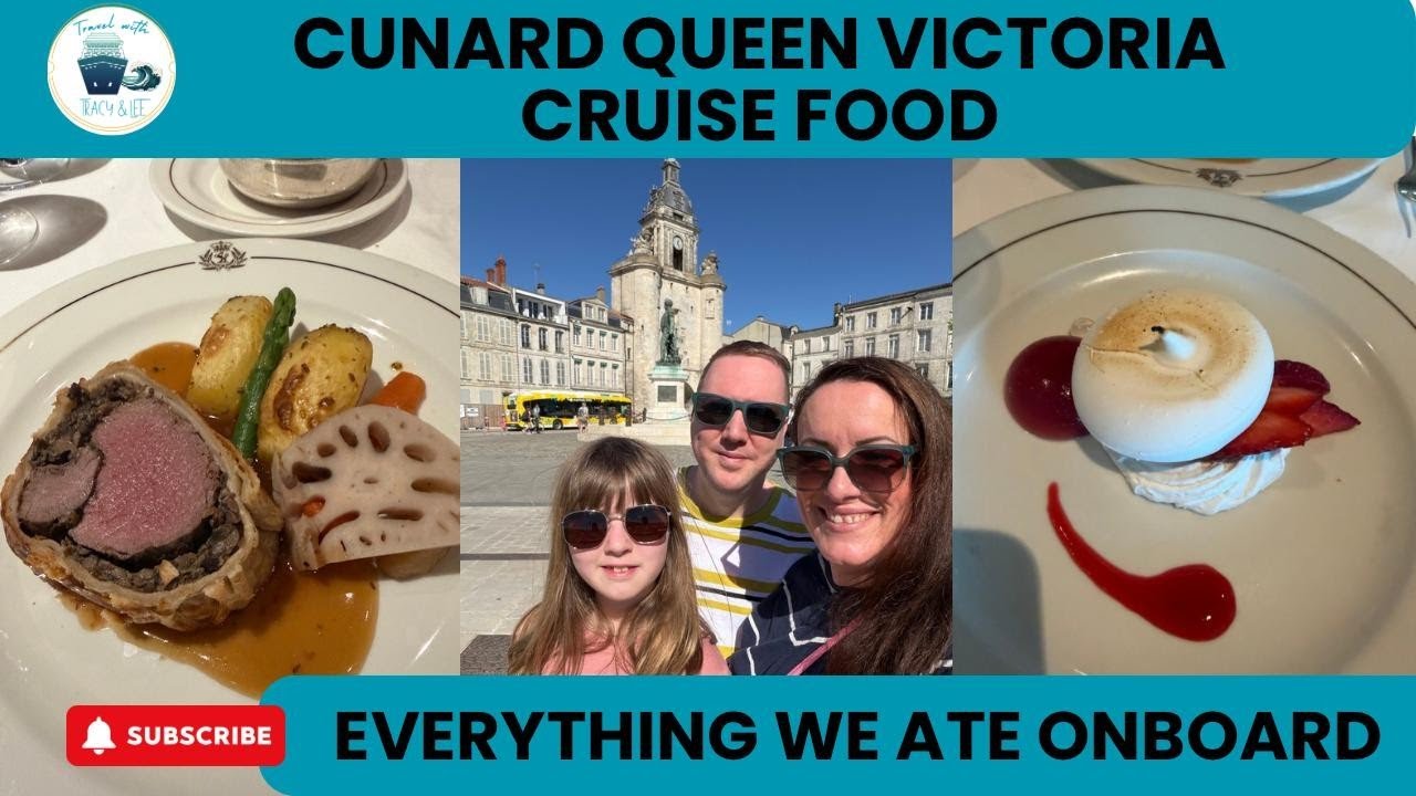 Cunard Queen Victoria Cruise Food Compilation - Everything We Ate On Board