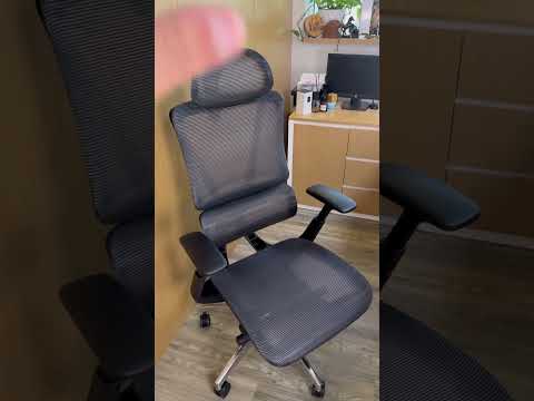 كرسي مكتبي مريح دوار كوهو مع مقعد وظهر شبكي كامل 