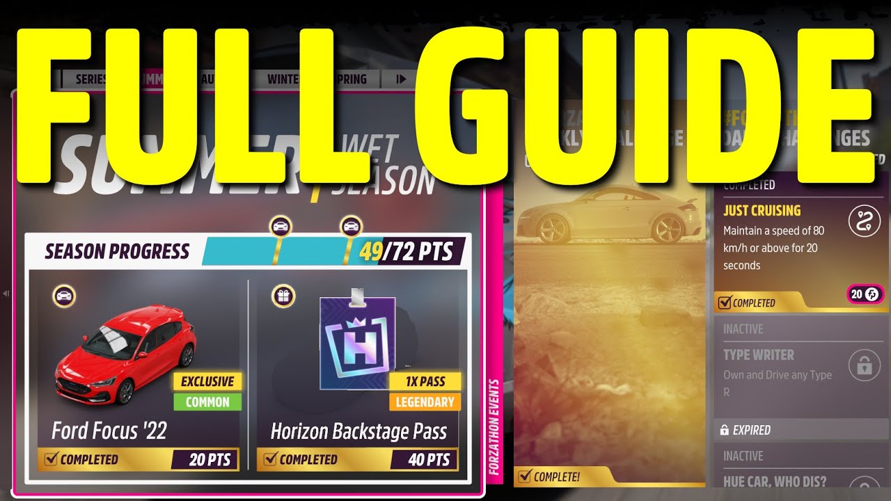 Полное руководство по плейлисту летнего фестиваля Forza Horizon 5 Series 53, неделя 1 + коды мелодий