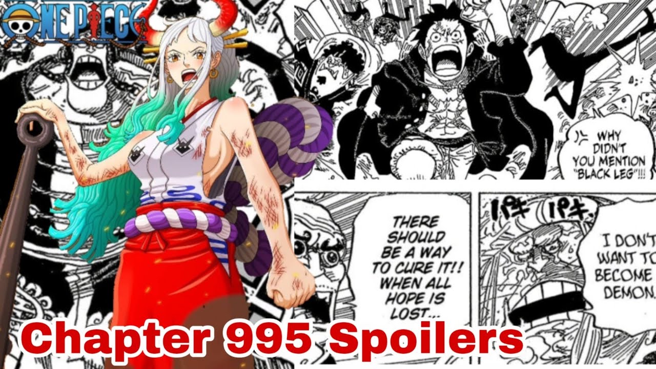One Piece Chapter 995 Spoilers Release Date Youtube