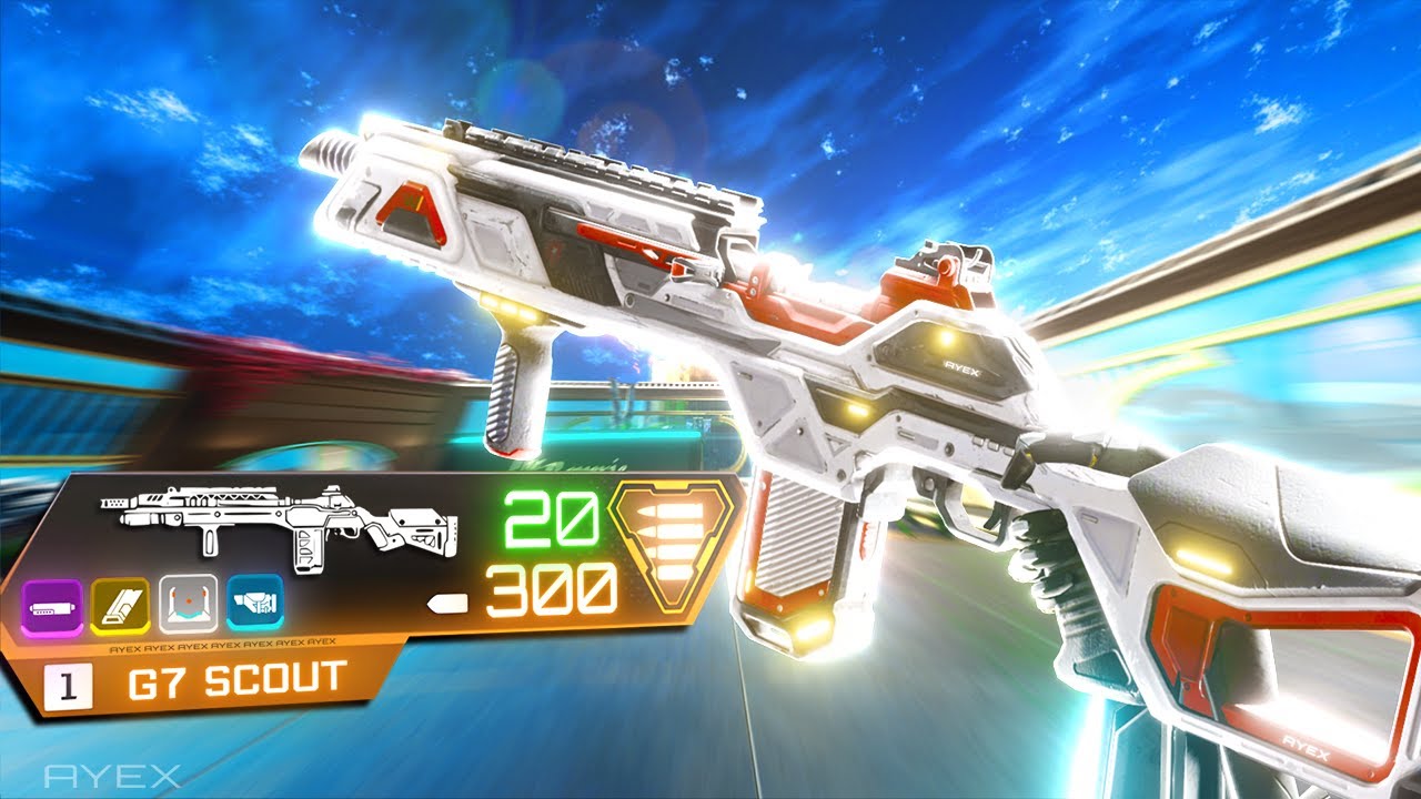 Apex G7スカウト モデル(発射機能なし) NEW* Rapid Fire G7 Scout officially SURPASSES the R-301 in Apex
