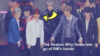 JHope letting go of RM's Hands During A Group Bow? *HOBIE IS HUMBLE KING* (GIVEAWAY IN DESCRIPTION)