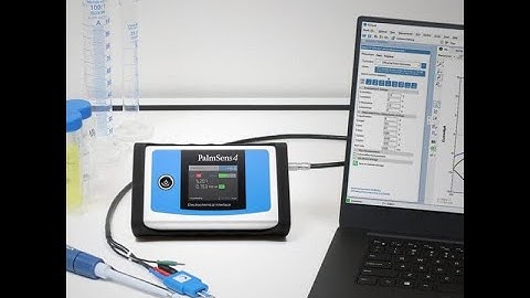 Unboxing del PalmSens4 y ejecución de una primera medición