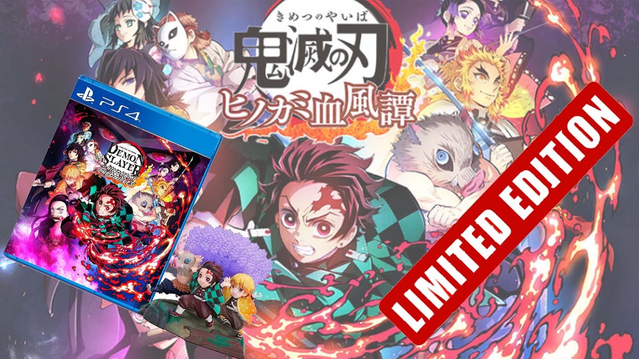 Unboxing Limited Demon Slayer: Kimetsu no Yaiba – The Hinokami