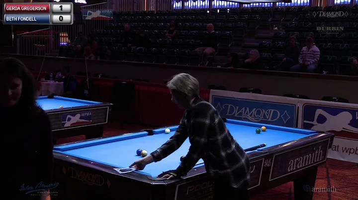 Gerda Gregerson v Beth Fondell WPBA Masters 2019 pt1