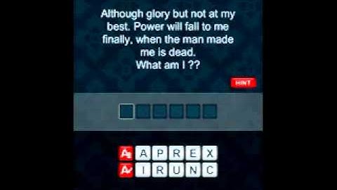 What Am I? Riddles game answers level 1-30