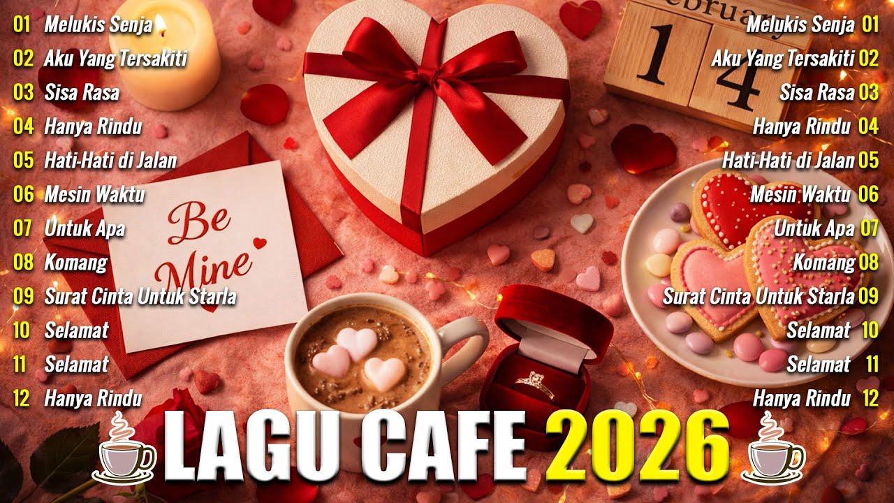 Akustik Cafe Santai 2026 Full Album - Akustik Lagu Indonesia - Hati-Hati di Jalan, Komang, Sisa Rasa