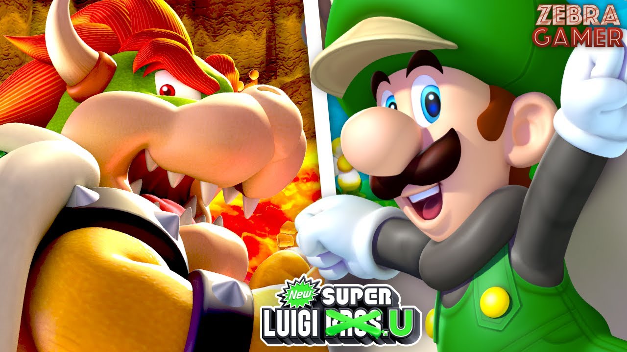 New Super Luigi U Deluxe All Bosses! - Zebratastic Moments