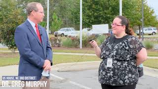 Rep. Greg Murphy, MD supports Veteran's Day Parade in Kinston
