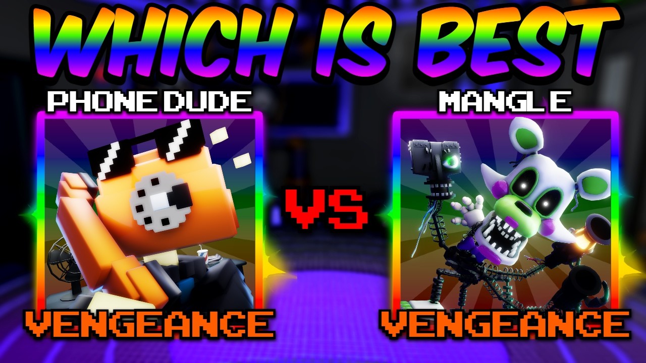 WHICH EXCLUSIVE SHOP UNIT IS THE BEST? (Five Nights TD 2)